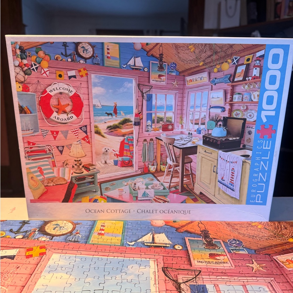 Eurographics Ocean Cottage Puzzle - 1000 Pieces